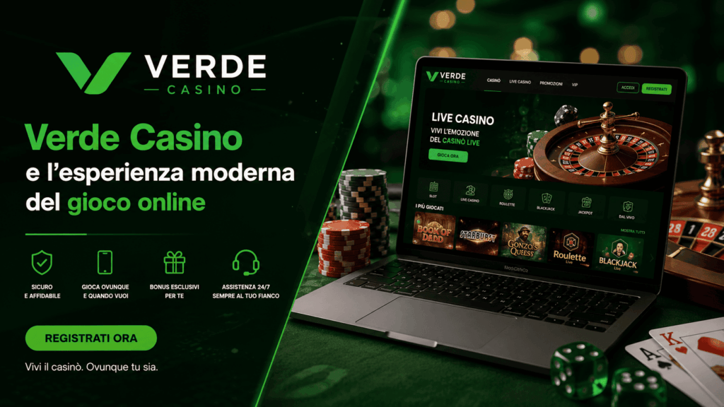Verde Casino e l’esperienza moderna del gioco online